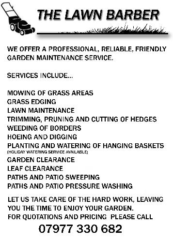  professional, reliable, garden services