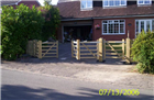 Bespoke Bi-Fold driveway gates